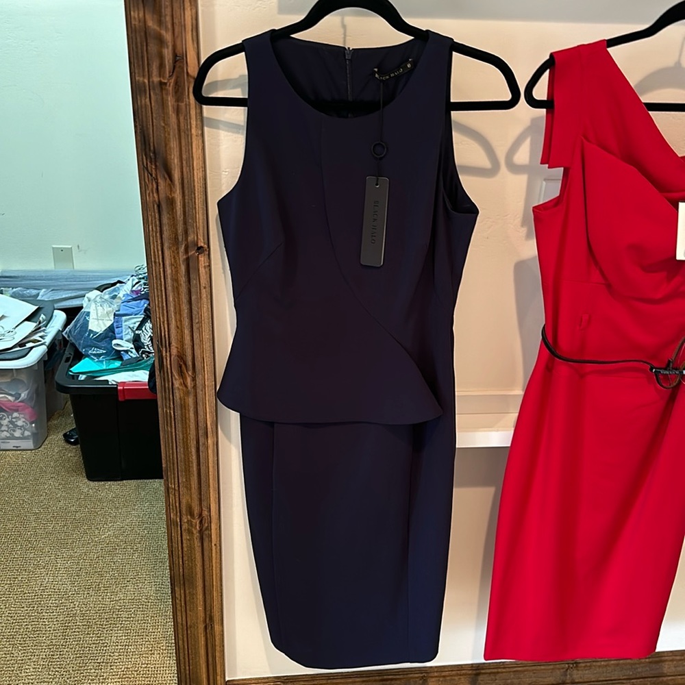 Navy Work Dress